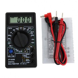 (Gía rẻ) Thiết bị đồng hồ vạn năng đo điện Dt-830D mẫu mới nhỏ gọn có độ chính xác cao