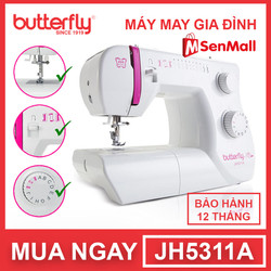 Máy may gia đình cơ bản butterfly jh5311a - hàng chính hãng