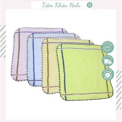 Khăn mặt vuông cho bé  𝗙𝗥𝗘𝗘 𝗦𝗛𝗜𝗣 chất liệu cotton mềm mịn hàng đẹp.