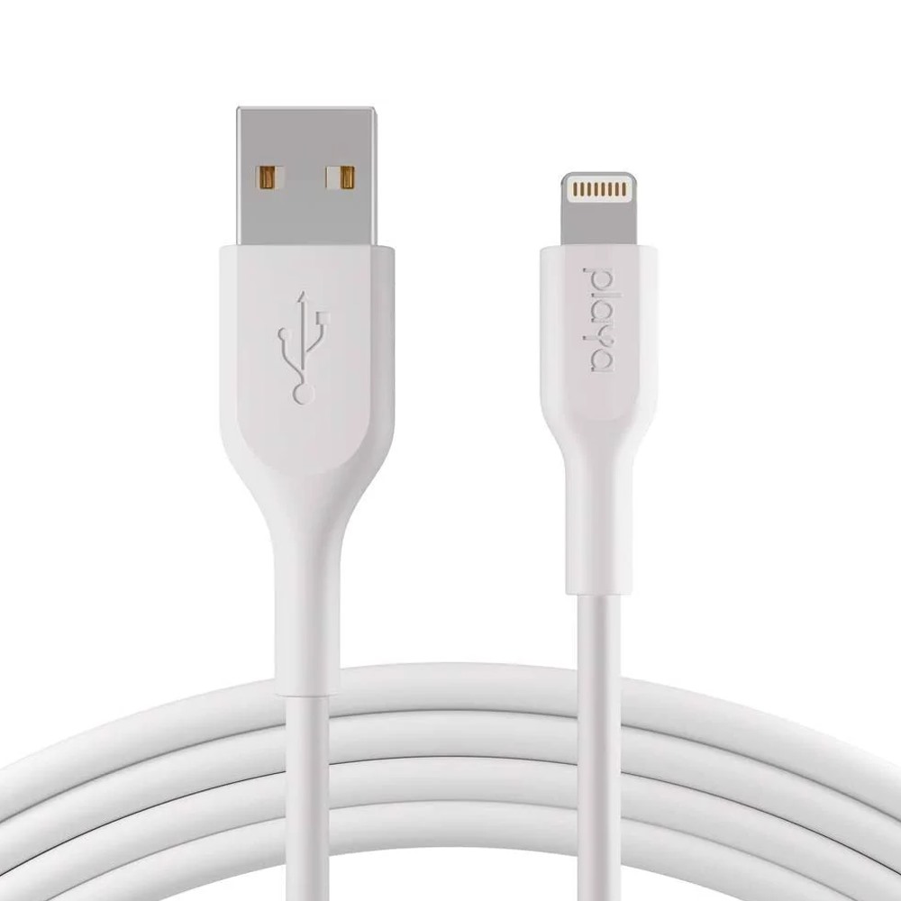 Hình ảnh Cáp Lightning Belkin Playa MFI 1m vỏ nhựa PVC - Trắng