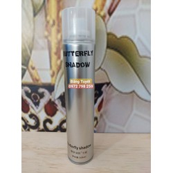 Gôm xịt tóc nam giữ nếp tạo kiểu Butterfly Shadow 320ml - gôm bạc