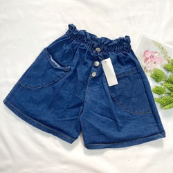 Quần đùi bé gái freesize từ 48-55kg quần sot short jean bé gái tuổi TEEN - QU42