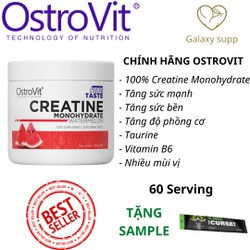 Ostrovit Creatine Monohydrate Tăng Cơ Tăng Sức Mạnh 300g - 60 Serving