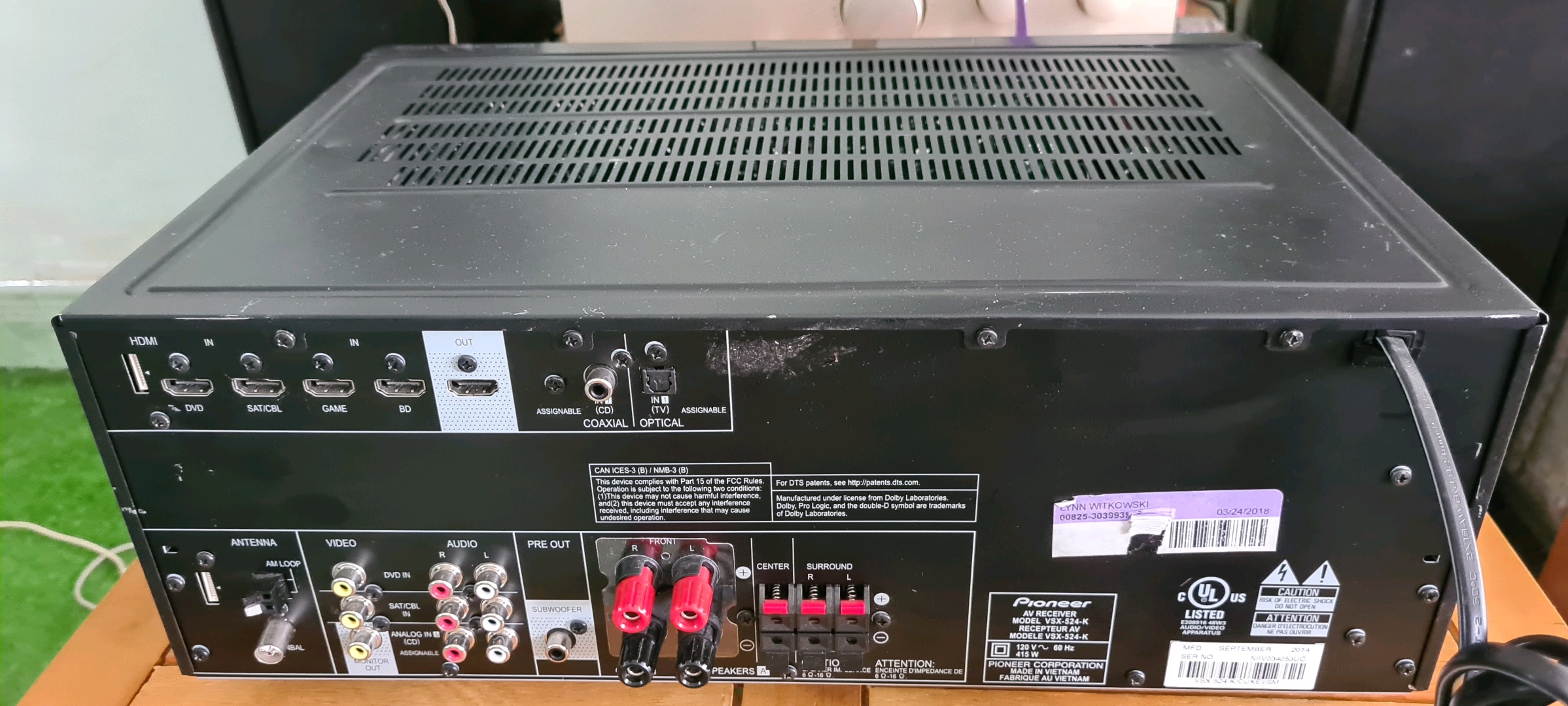 Amply số 5.1-7.1 các loại Denon pioneer yamaha - loa + subwofer v.v... - 8