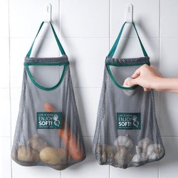 Túi lưới đựng hành tỏi củ quả nhỏ gọn tiện dụng cho nhà bếp