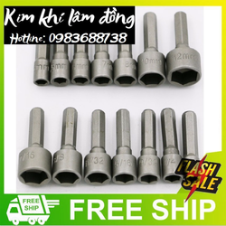 Bộ Đầu Khoan Lục Giác