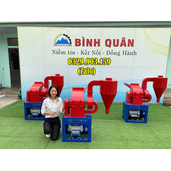 Máy Nghiền Cám B24 Bình Quân - Nghiền Thức Ăn Chăn Nuôi 1 Pha - 220V Gia Đình