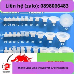 [8mm] Cốc hút chân không 2 lớp đầu lắp 8mm