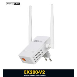 Thiết Bị Mở Rộng Vùng Phủ Sóng WiFi TOTOLINK EX200-V1 – Hãng Phân Phối Chính Thức – Totolink EX200 (W)