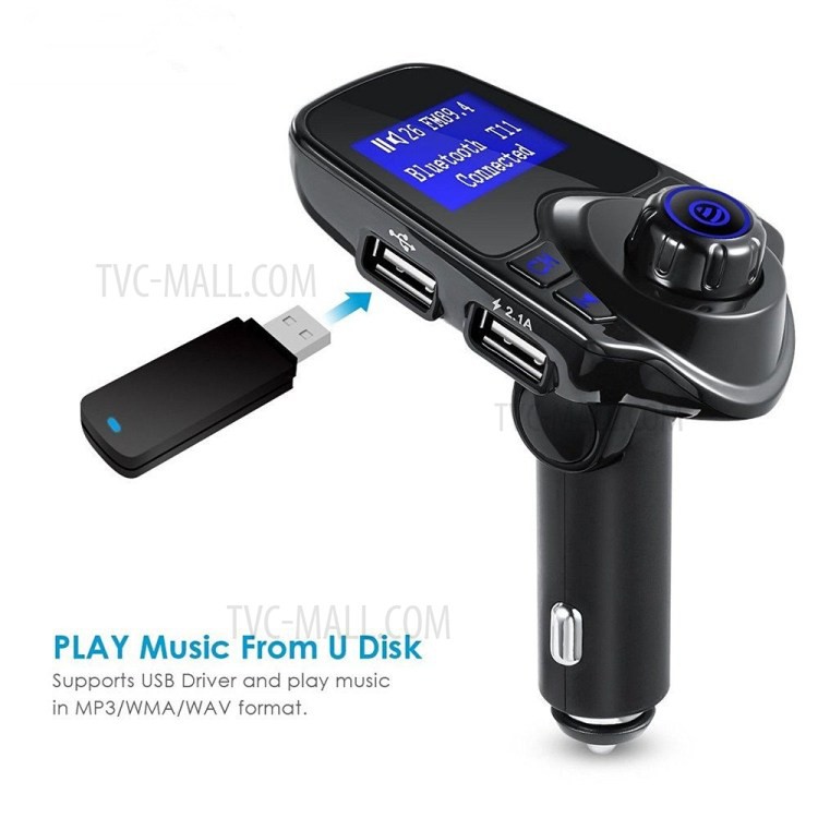 Hình ảnh [FREESHIP]Tẩu sạc và nghe nhạc trên ô tô Car Mp3 Player T11