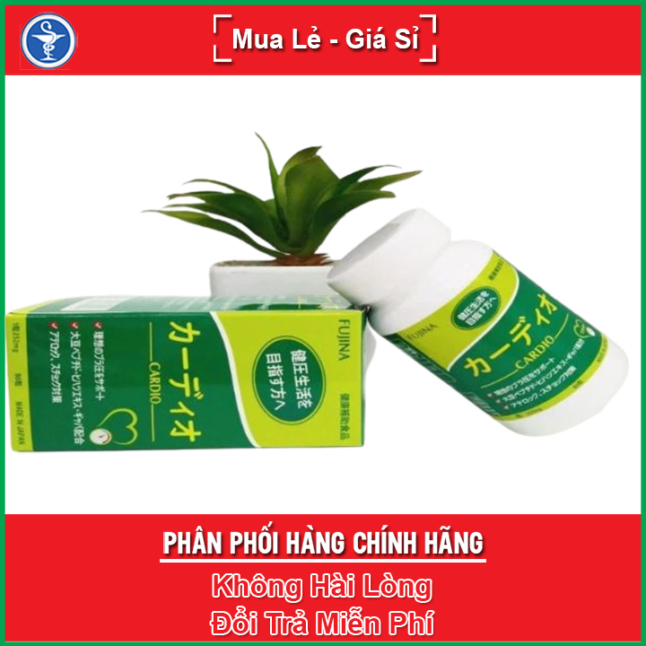 Hình ảnh Cardio hỗ trợ giảm nguy cơ cao huyết áp 80 viên - Yes Pharmacy