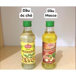Dầu óc chó/ dầu macca Đức Kunella 100ml bổ sung omega_3 cho bé ăn dặm
