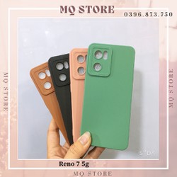 Ốp lưng Oppo Reno 7 5g viền vuông silicons chống bẫn phong cách mới, bảo vệ camera