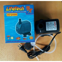 [Chính hãng] Máy bơm chìm bể cá LIFETECH AP2000 - 8800. Bơm tạo bong bóng khí, tạo oxy cho bể thủy sinh hồ Koi
