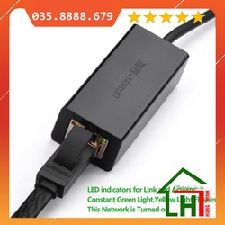 Cáp chuyển USB to LAN 3.0 Ugreen 20256 tốc độ 10/100/1000Mbps Hưng Thịnh computer