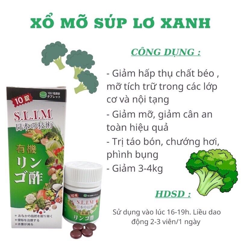 Hình ảnh Viên xổ mỡ súp lơ xanh