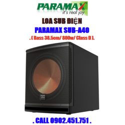 LOA SUB-PARAMAX SUB-A40