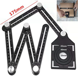 Thước đo 6 góc gấp,lỗ định vị đa năng Sale khủng