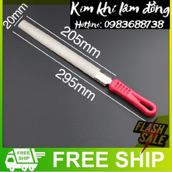 Dũa kim cương bán nguyệt 8 inch