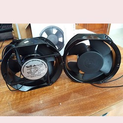 Quạt thông gió 15x17 quạt hút tủ điện sắt 150x170x50 220V