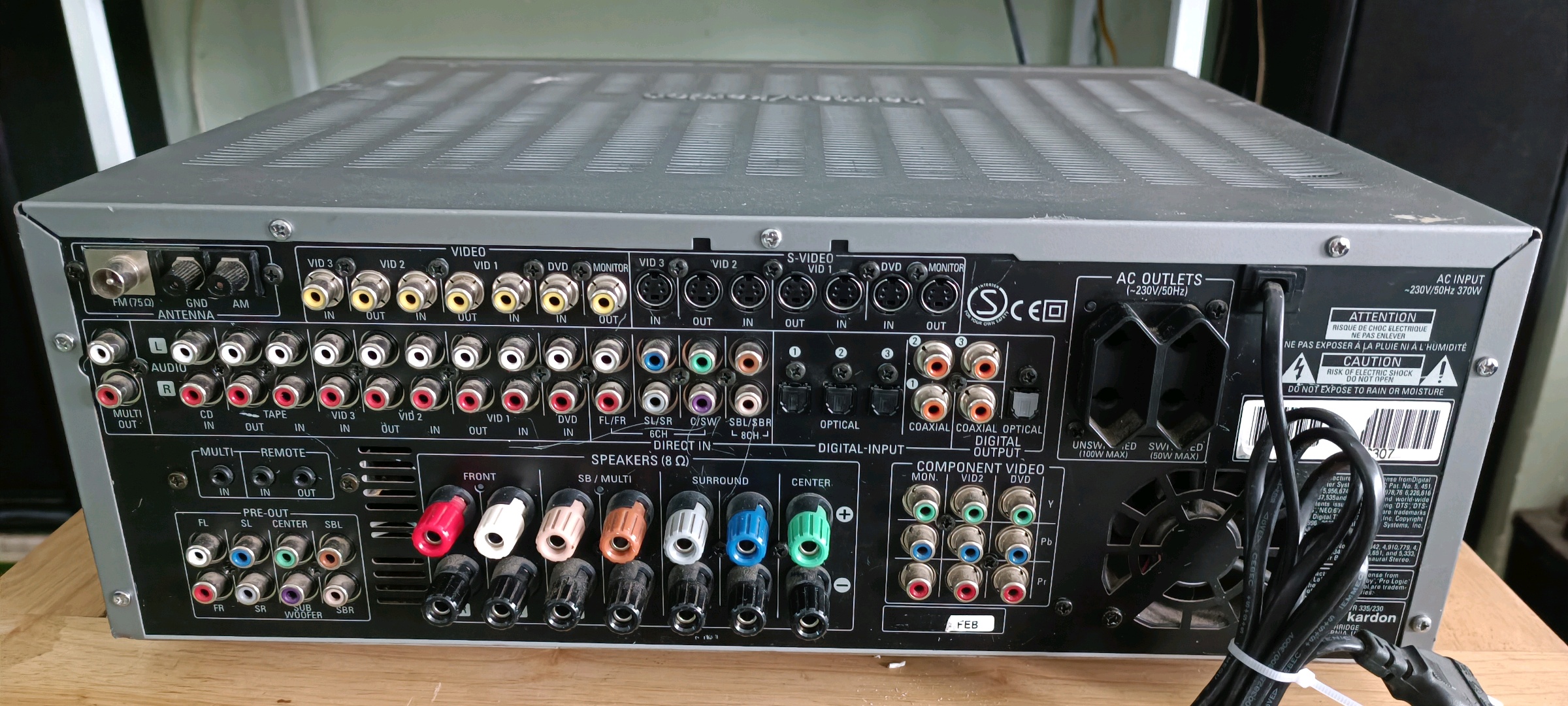 Amply kỹ thuật số 5.1-7.1 có HDMI denon, yamaha, pioneer v.v.điện 220v - 1