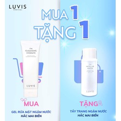 Gel rửa mặt Luvis Medical - tặng nước tẩy trang