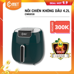 Nồi chiên không dầu phím cảm ứng điện tử COMET 4,2L - CM6858