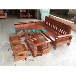 BỘ BÀN GHẾ GỖ PHÒNG KHÁCH