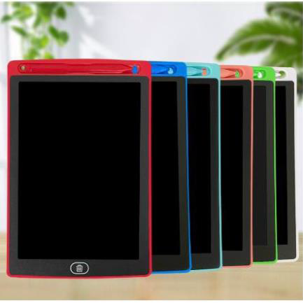 Hình ảnh Bảng Viết Tự Xóa Vẽ LCD Điện Tử Thông Minh Cho Bé 8.5 inch, 10 inch, 12 inch đơn sắc đa sắc