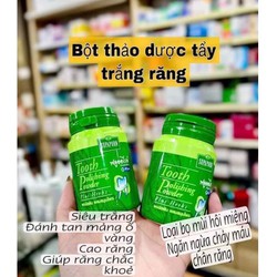 Bột làm trắng răng thảo dược Supaporn Tooth Polishing Powder Plus Herbs Thái Lan