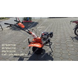 Máy cày bừa ruộng khô ruộng nước chạy dầu