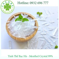 Tinh Thể Bạc Hà - Menthol Large Crystal 0.1Kg