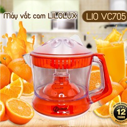 Máy vắt cam Liolux LIO-VC705 (Dung tích 1L) - Hàng chính hãng - Bảo hành 12 tháng