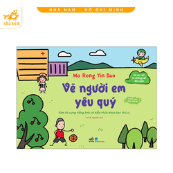 Sách - Vẽ Vạn Vật Từ Những Nét Đơn Giản - Vẽ Người Em Yêu Quý (Nhã Nam HCM)