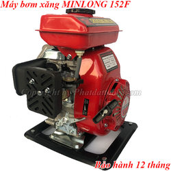 Máy bơm xăng MINLONG 152F-Công suất 3HP-Động cơ 4 thì tiết kiệm nhiên liệu