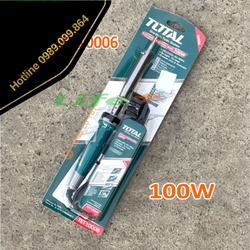 Mỏ hàn chì nung mỏ nhọn 100W Total TET10006