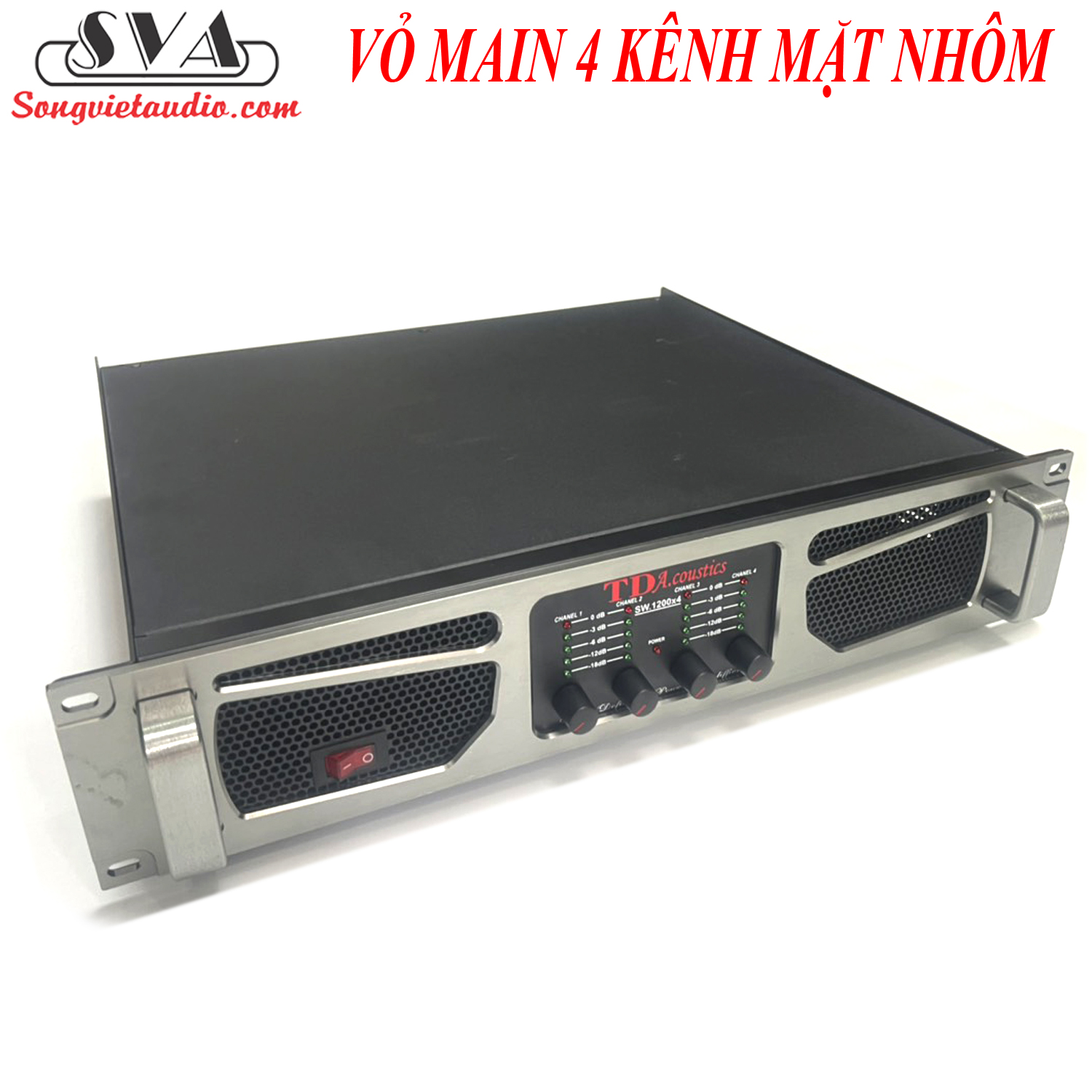 Hình ảnh VỎ MAIN 4 KÊNH MẶT NHÔM - SW1200