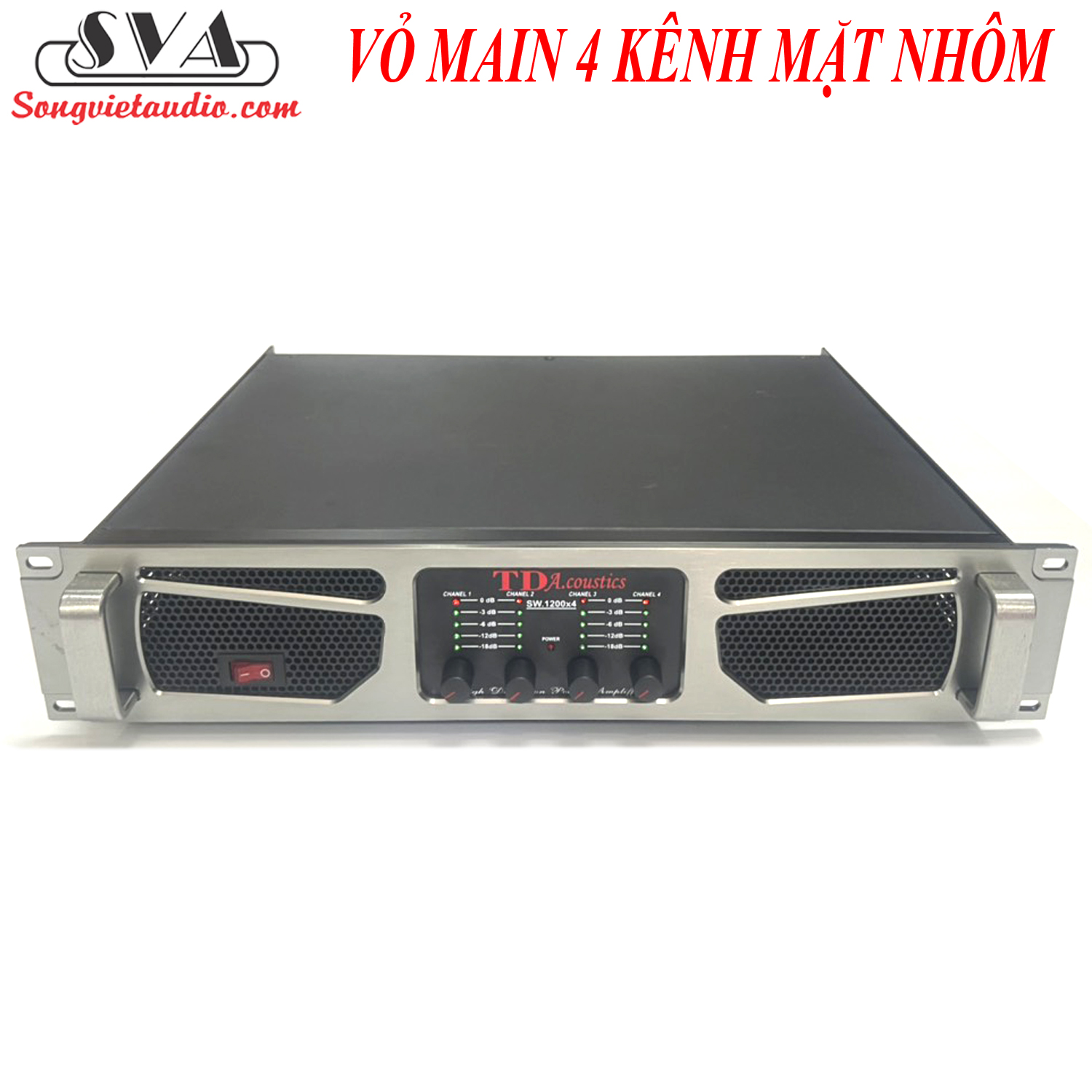 Hình ảnh VỎ MAIN 4 KÊNH MẶT NHÔM - SW1200