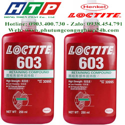 Thông tin kỹ thuật loctite 603 - 250 ml