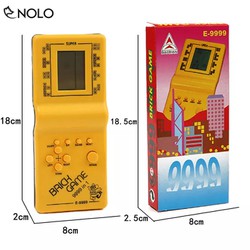 Máy Chơi Game Cầm Tay Huyền Thoại Brick Model E9999 Dòng Game Console Cổ Điển Dùng Pin AA