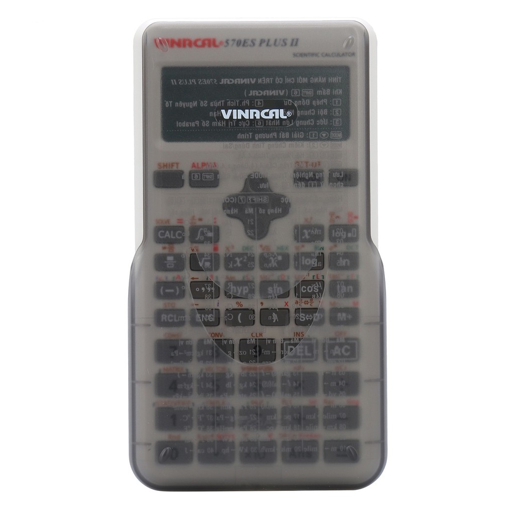 Hình ảnh [Cảnh báo] Máy tính Vinacal 570 ES Plus II-Màu xám trắng