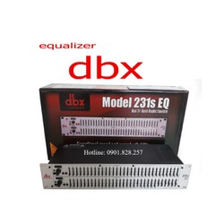 Equalizer - thiết bị xử lý tín hiệu - lọc tiếng - lọc xì DBX 231 trắng -equalizer dbx