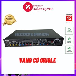 Vang mixer karaoke oriole K206 - vang karaoke chỉnh cơ giá rẻ