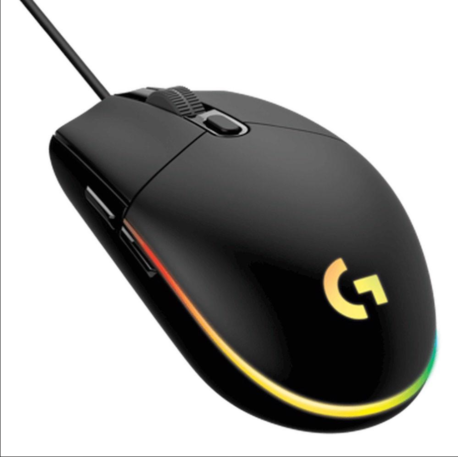 Hình ảnh Chuột Mouse LOGI TECH G102 Gen II Lightsync RGB Gaming Đen Chính hãng