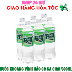 Nước Khoáng Có Ga 1 Lốc 6 Chai
