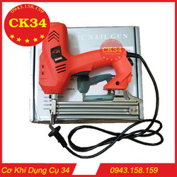 Súng bắn đinh điện F30 sử dụng điện 220V chuyên dành cho thợ mộc di chuyển liên tục