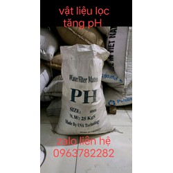 1 kg vật liệu lọc tăng pH