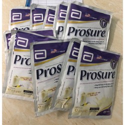 Prosure gói 37,5g - hương vani - bổ sung dưỡng chất - dành cho người bị ung thư date 10/2025