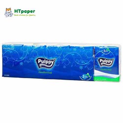 Khăn giấy bỏ túi Pulppy lốc 10 gói chính hãng mềm mại 3 lớp