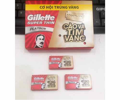 Lưỡi lam Gillette Super Thin hộp 5 lữơi (Mã SP: DC20)